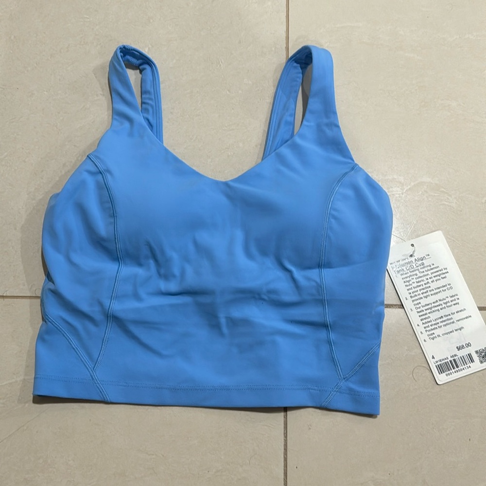 Size 4 Lululemon Align Tank C/D Cup
